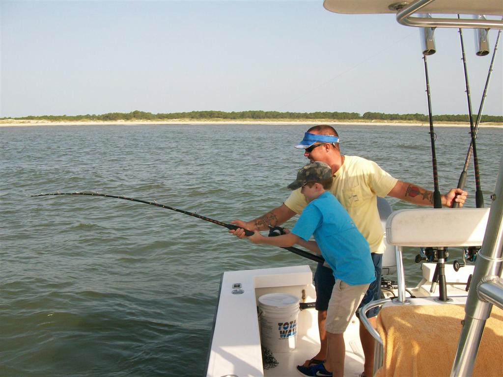 St. Simons Island Kids Fishing Trips - The Georgia Fishing Company