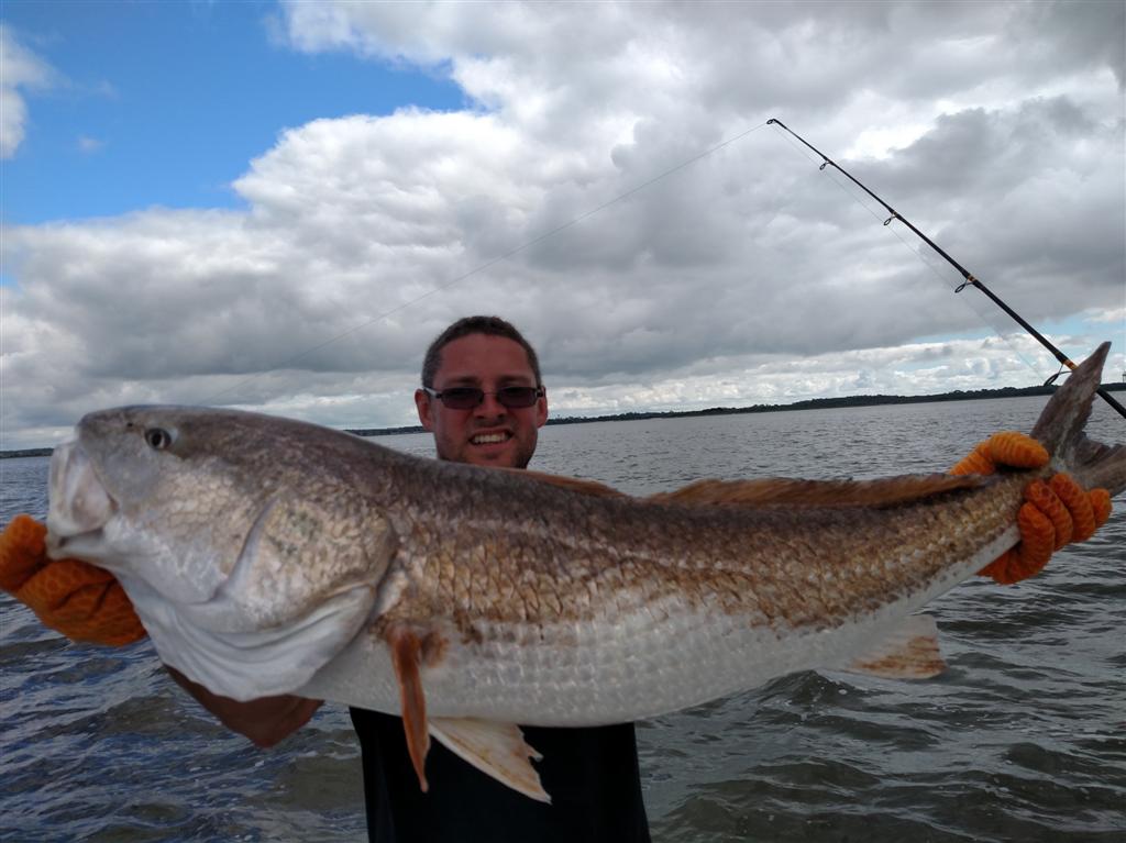 45 inch Redfish St. Simons Fishing Charters