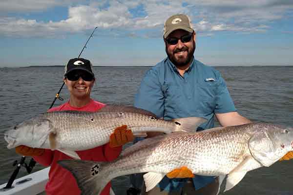 Jekyll Island Georgia Fishing Charters for Redfish